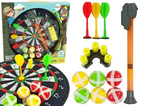 LEAN TOYS Terč na suchý zips Dart 36 cm