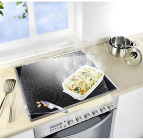 WENKO 2511910800 - Krycia doska 50x56 cm priehľadná/sivá