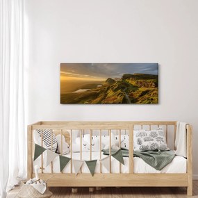 Obraz pohoria (120x50 cm)