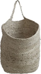 Prírodný jutový kôš na zavesenie Billbo - 35*54 cm