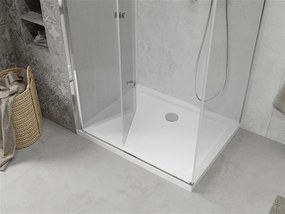 Mexen Lima sprchovací kút 120x70cm, 6mm sklo, chrómový profil - číre sklo + Slim sprchová vanička - 856-120-070-00-00-4010