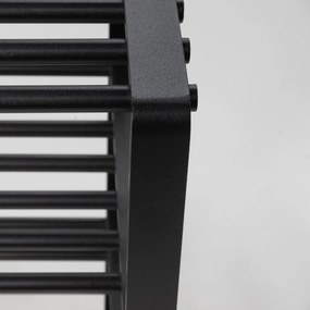 Čierny kovový stojan na topánky Rex – Spinder Design