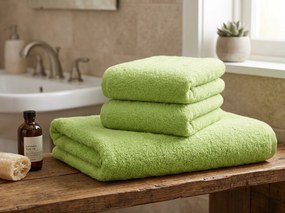 Uterák NORIELLE 50x90 cm zelený, 100% bavlna