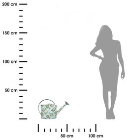 Kanva na polievanie Flower, 6,8 l, viacfarebná