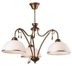 Luster na tyči LUIZA 3xE27/60W/230V