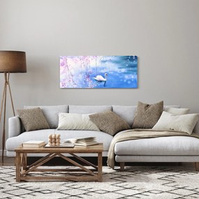 Obraz - Magické jazero (120x50 cm)