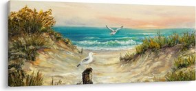 Obraz - Piesočná pláž (120x50 cm)