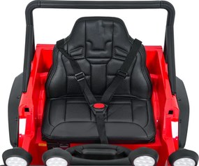 Elektrické autíčko Land Rover Defender 110 SVX červené