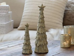 Trblietavý dekoračný vianočný stromček Tree Verte - Ø 6*17 cm