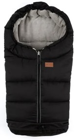 PETITE&MARS - SADA Detský fusak 3v1 JIBOT + rukávniky na kočiar JASIE čierna