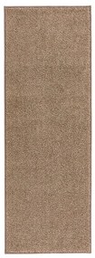 Hnedý behúň Hanse Home Pure, 80 x 300 cm