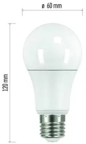 EMOS LED žiarovka, E27, A60, 14W, 1521lm, neutrálna biela, súprava 3ks