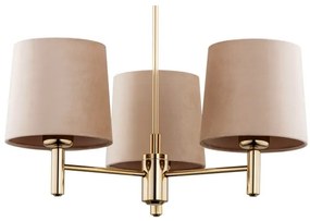 Argon 6109 - Luster na tyči PONTE 3xE27/15W/230V béžová
