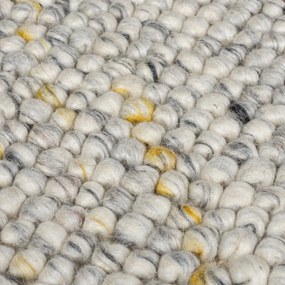 Flair Rugs, Ručne tkaný kusový koberec Minerals Black/White, 80x150, biela, chodba / predsieň