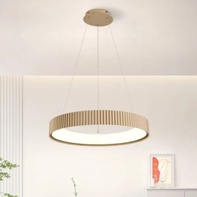 Brilagi - stmievateľný LED luster na lanku FALCON MODERN LED/54W/230V 60 cm béžová+ DO