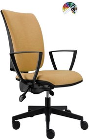 Kancelárska stolička LARA čalúnenie KOŽENKA Arizona