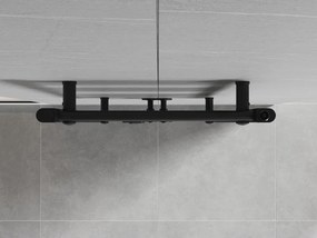 Mexen Mars, vykurovacie teleso 900 x 500 mm, 370 W, čierna, W110-0900-500-00-70