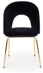 Halmar Jedálenská stolička K385 - černá