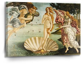 Sablio Obraz Zrodenie Venuše - Sandro Botticelli - 90x60 cm