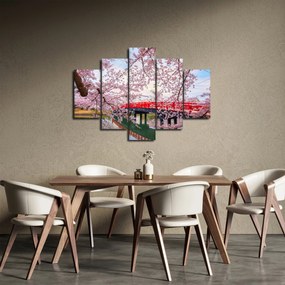 Obraz - Hirosaki, Japonsko (150x105 cm)