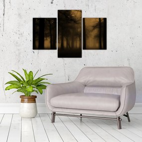 Obraz - Temný les (90x60 cm)