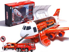 KIK Dopravné lietadlo + 3 hasičské vozidlá