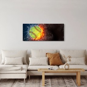 Obraz - Tenisová loptička (120x50 cm)