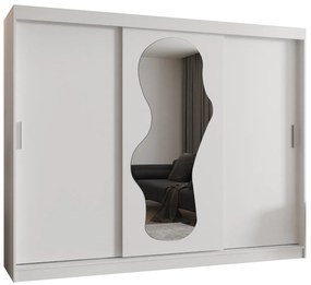 Šatníková skriňa 250 cm Ulta (biela). Akcia -20%. Vlastná spoľahlivá doprava až k Vám domov. 1126333