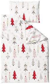 Obliečky z mikrovlákna JINGLE biele Rozmer obliečky: 70 x 90 cm | 140 x 220 cm