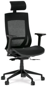 Autronic -  Kancelárska stolička KA-W002 BK čierna