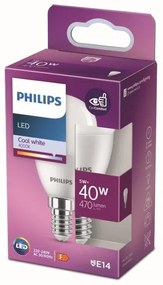 Philips 8719514309562 Žiarovka Philips LED E14, 5W, 470lm, 4000K, biela