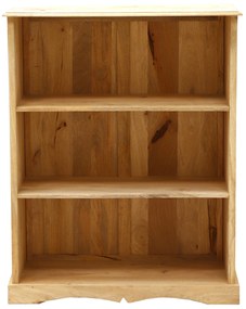 furniture-nabytek.cz - Knižnica do obývacej izby 90x115x35 z dreva mango