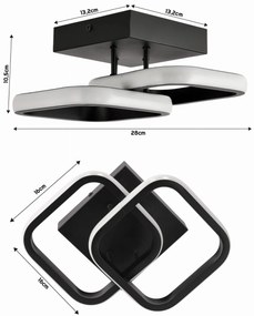 BERGE LED stropné svietidlo UTAH 27W