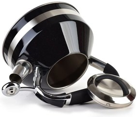 Kovová čajová kanvica Georg Black 2l