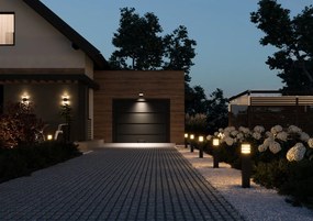 Záhradný vonkajší stojaci LED stĺp E27 12W TAXUS 2 80cm LUMILED