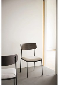 Krémovo-tmavohnedé jedálenské stoličky v súprave 2 ks Maymont – Rowico