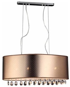 Searchlight MDM2047/4 - Luster na lanku MOTAN 4xE14/40W/230V meď