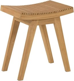 Stolička z teakového dreva v prírodnej farbe Vicentina – Kave Home