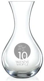 Výročná karafa na víno Bohemia Crystal 1,24 l