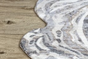 Koberec TINE 75426A peň - krém / sivý