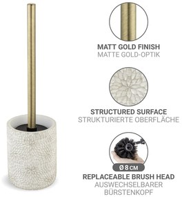 Biela WC kefa z polyresínu Montalfano – Wenko