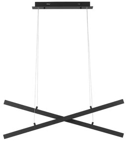 LED luster X-Line 100 čierne
