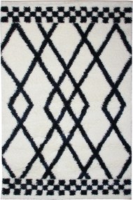 Koberec Boho 656 CREAM/NAVY BLUE rozmery koberec: 80x150 cm