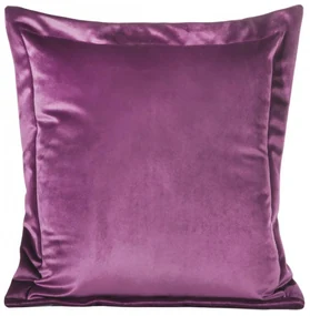 SADA DEKORAČNÝCH OBLIEČOK NA VANKÚŠ 2KS RIA 45X45 CM TMAVOFIALOVÁ