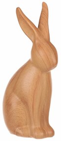 Polyresinová dekorácia Zajac, stredná figúrka, 8 x 5 x 16 cm