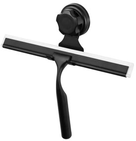 Čierna samodržiaca nástenná stierka na sklo s držiakom Compactor Bestlock Black Double Hook Squeegee