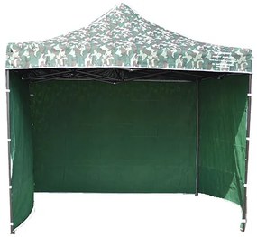 Bestent Nožnicový stan 2x2 army SQ