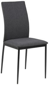 stolička DEMINA sivá (savana) - moderná do obývacej izby / jedálne / kuchyne / kancelárie