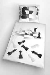 3d obliečky Chess 140x200 cm