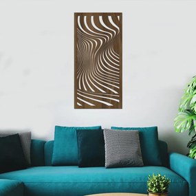 drevo zivota Drevená samolepka na stenu VLNKY Farebný vzor: Dub Sonoma, Rozmery (cm): 50x95